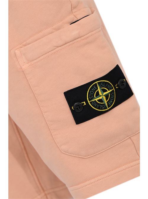 Bermuda 6200011 in cotone Plaster Pink STONE ISLAND | 6200011S0051V008E